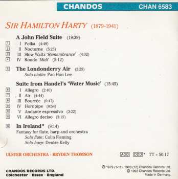 CD Sir Hamilton Harty: A John Field Suite / The Londonderry Air / Handel 'Water Music' Suite / In Ireland  560515