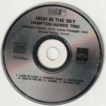 CD Hampton Hawes Trio: High In The Sky 626798