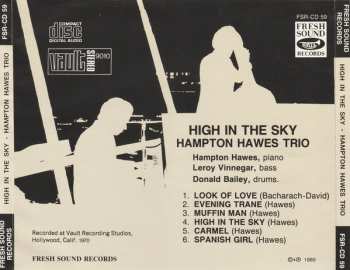 CD Hampton Hawes Trio: High In The Sky 626798