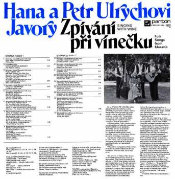 LP Hana A Petr Ulrychovi: Zpívání Při Vínečku (Singing With Wine) 42577