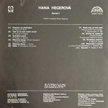 LP Hana Hegerová: Recitál 2 43085