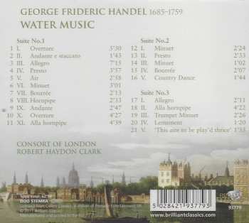 CD Georg Friedrich Händel: Water Music 558287