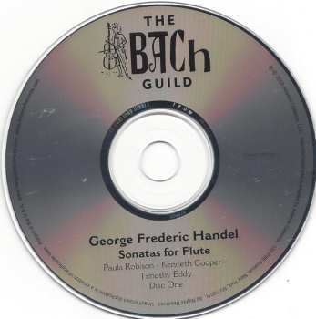 CD Georg Friedrich Händel: The Complete Sonatas For Flute 630916