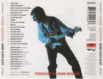 CD Hank Marvin: Hank Plays Cliff 582980