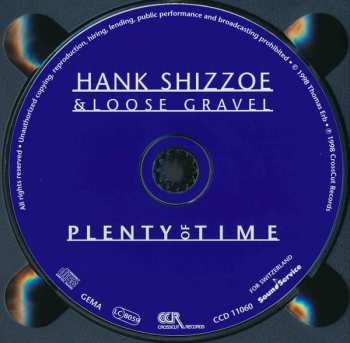 CD Hank Shizzoe: Plenty Of Time 627773