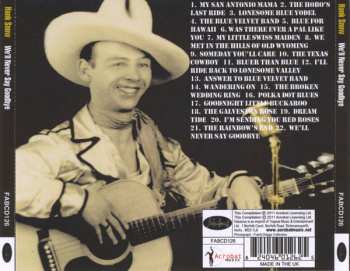 CD Hank Snow: We'll Never Say Goodbye 558288