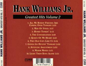 CD Hank Williams Jr.: Greatest Hits Volume 2 657121