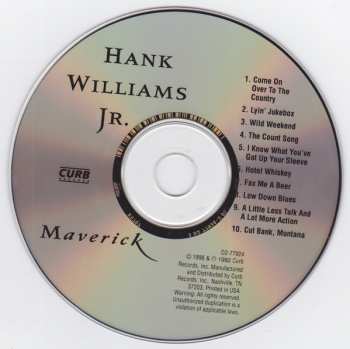 CD Hank Williams Jr.: Maverick 615561