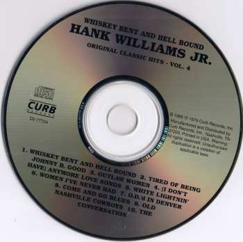 CD Hank Williams Jr.: Whiskey Bent And Hell Bound 157117