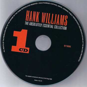 3CD Hank Williams: The Absolutely Essential Collection 95194