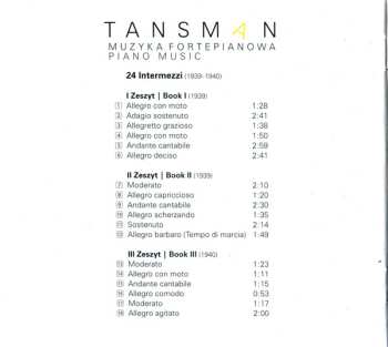 CD Hanna Holeksa: Tansman / Piano Music 599415