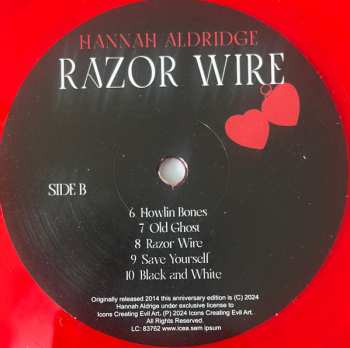 LP Hannah Aldridge: Razor Wire 567877