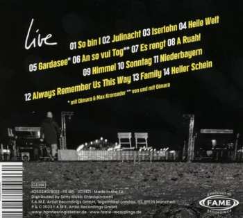 CD Hannes Ringlstetter: Live 563003