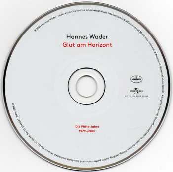 CD Hannes Wader: Glut Am Horizont 111988