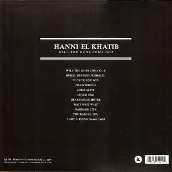 LP Hanni El Khatib: Will The Guns Come Out 63376