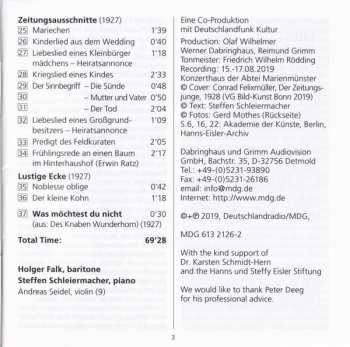 CD Steffen Schleiermacher: Lieder Vol. 4 596349