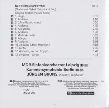 CD Hanns Eisler: Leipzig Symphony / Funeral Pieces / Nuit Et Broulliard 303464