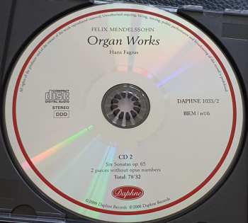 2CD Felix Mendelssohn-Bartholdy: Organ Works 126400