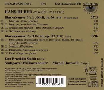 CD Hans Huber: Piano Concerto No. 1 In C Minor • Piano Concerto No. 3 In D Major 296820