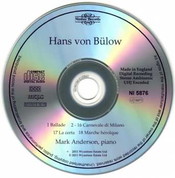 CD Mark Anderson: Piano Music 325912