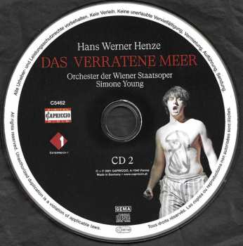 2CD Hans Werner Henze: Das Verratene Meer = The Sea Betrayed 600337