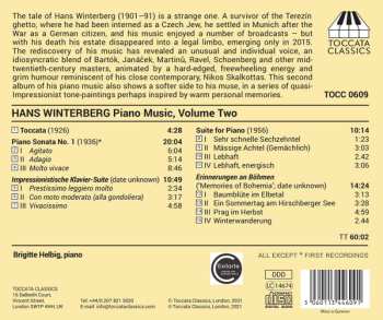 CD Hans Winterberg: Piano Music, Volume Two 596351