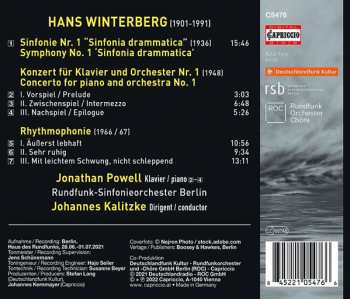 CD Rundfunk-Sinfonieorchester Berlin: Sinfonia Drammatica / Piano Concerto No. 1 / Rhythmophonie 555658