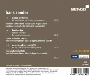 CD Hans Zender: Dialog Mit Haydn; Issei No Kyō; Nanzen No Kyō 328721