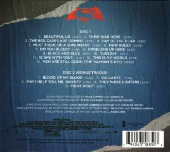 2CD Hans Zimmer: Batman v Superman: Dawn Of Justice (Original Motion Picture Soundtrack) DLX 610206