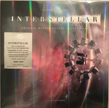 2LP Hans Zimmer: Interstellar (Original Motion Picture Soundtrack) CLR | DLX | LTD | NUM 613436