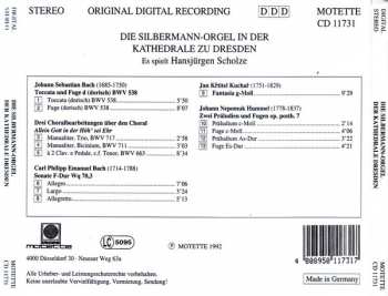 CD Hansjürgen Scholze: Die Silbermann-Orgel in der Kathedrale zu Dresden 352801