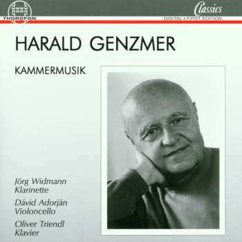 Album Harald Genzmer: Trio Für Klarinette,cello & Klavier