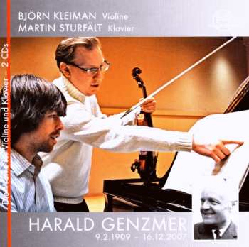 Album Harald Genzmer: Werke Für Violine & Klavier