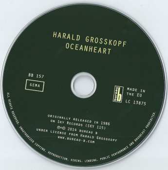 CD Harald Grosskopf: Oceanheart 353278