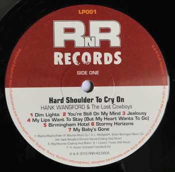 LP Hard Shoulder To Cry On LTD 145337