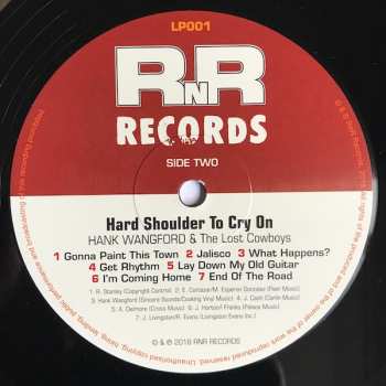 LP Hard Shoulder To Cry On LTD 145337