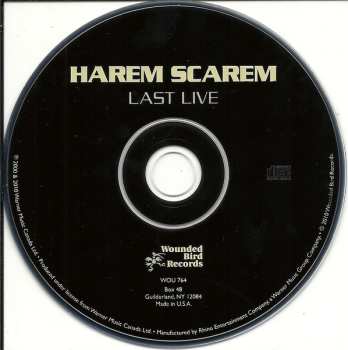 CD Harem Scarem: Last Live 628161