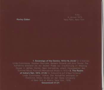 CD Harley Gaber: Indra's Net 560208