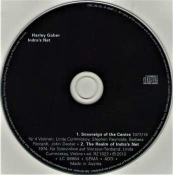 CD Harley Gaber: Indra's Net 560208