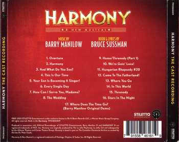 CD "Harmony: A New Musical" Original Cast: Harmony: A New Musical (The Cast Recording) 551417