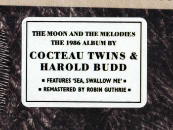 CD Harold Budd: The Moon And The Melodies 605311