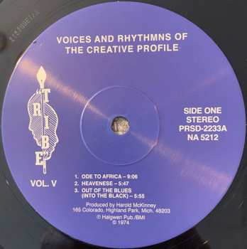 LP Harold McKinney: Voices & Rhythms Of The Creative Profile 595281