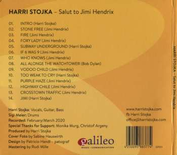 CD Harri Stojka: Salut To Jimi Hendrix 156362