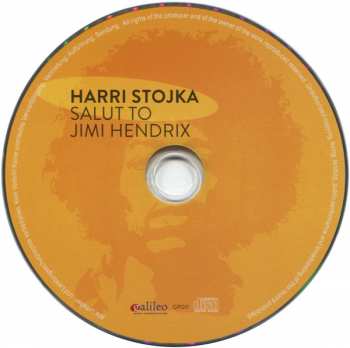 CD Harri Stojka: Salut To Jimi Hendrix 156362