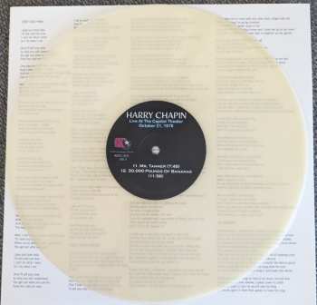 3LP Harry Chapin: Live At The Capitol Theater - Passaic, New Jersey October 21, 1978 CLR | LTD 581060