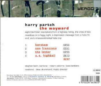 CD Harry Partch: The Wayward 565869