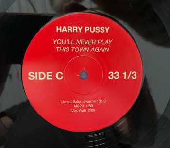 2LP Harry Pussy: You'll Never Play This Town Again 600969