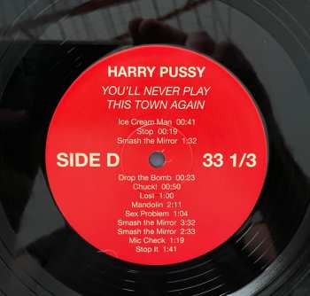 2LP Harry Pussy: You'll Never Play This Town Again 600969