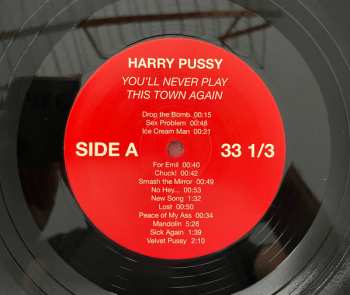 2LP Harry Pussy: You'll Never Play This Town Again 600969