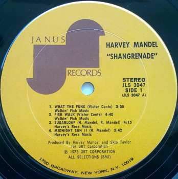 LP Harvey Mandel: Shangrenade 570508